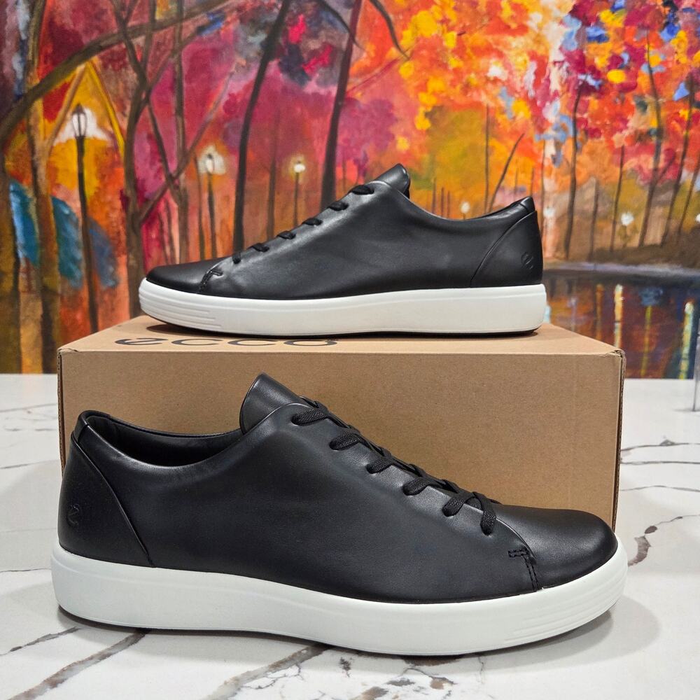 Ecco Soft 7 M Low Casual Size 10-10.5 Men's Leather